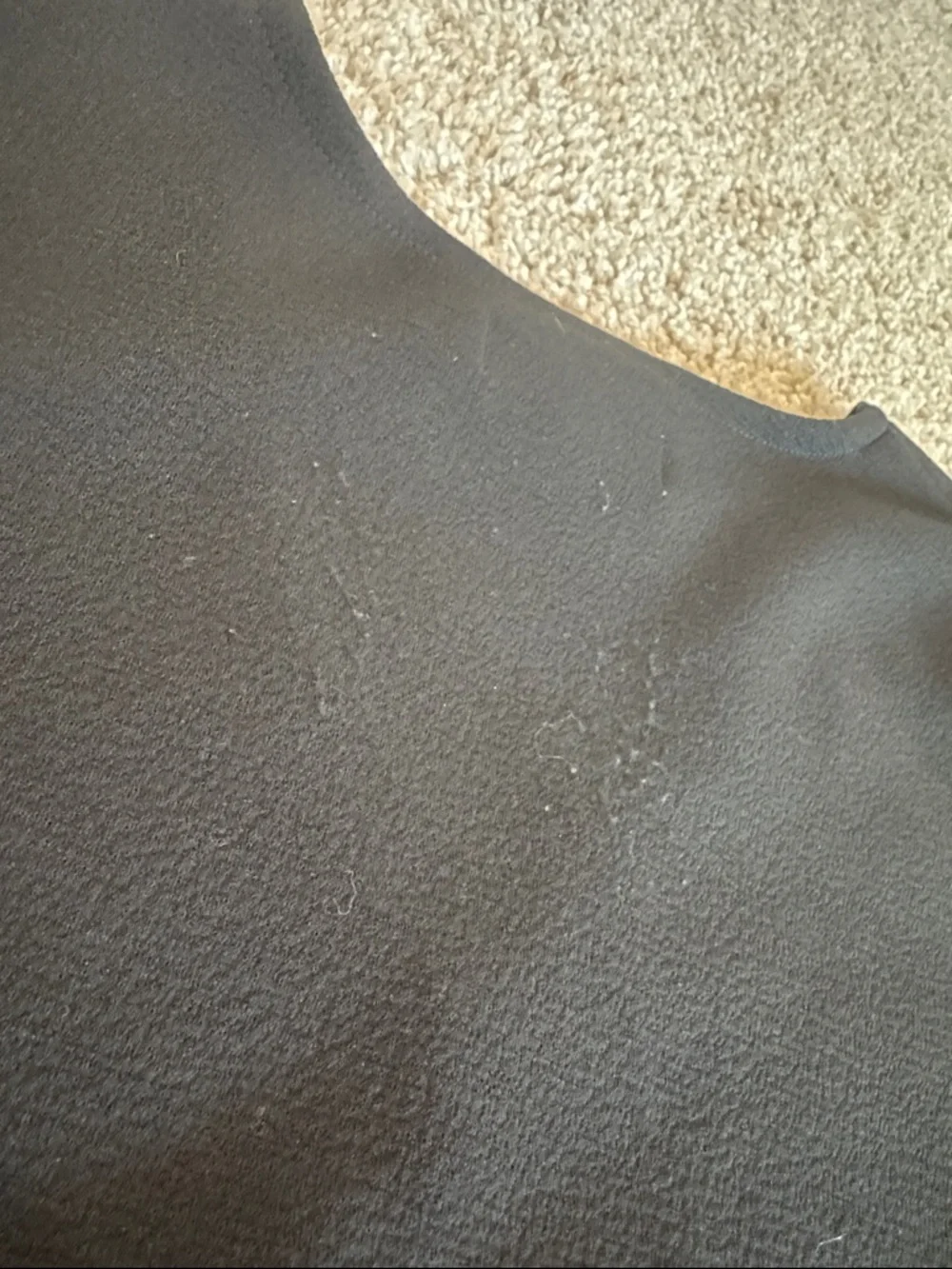 Madewell Black Texture & Thread Knit Top